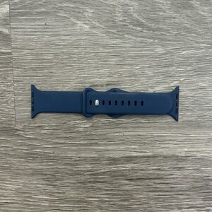 Blue Silicone Watch Band